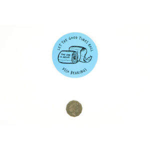 DSCO Toilet Paper Blue Sticker